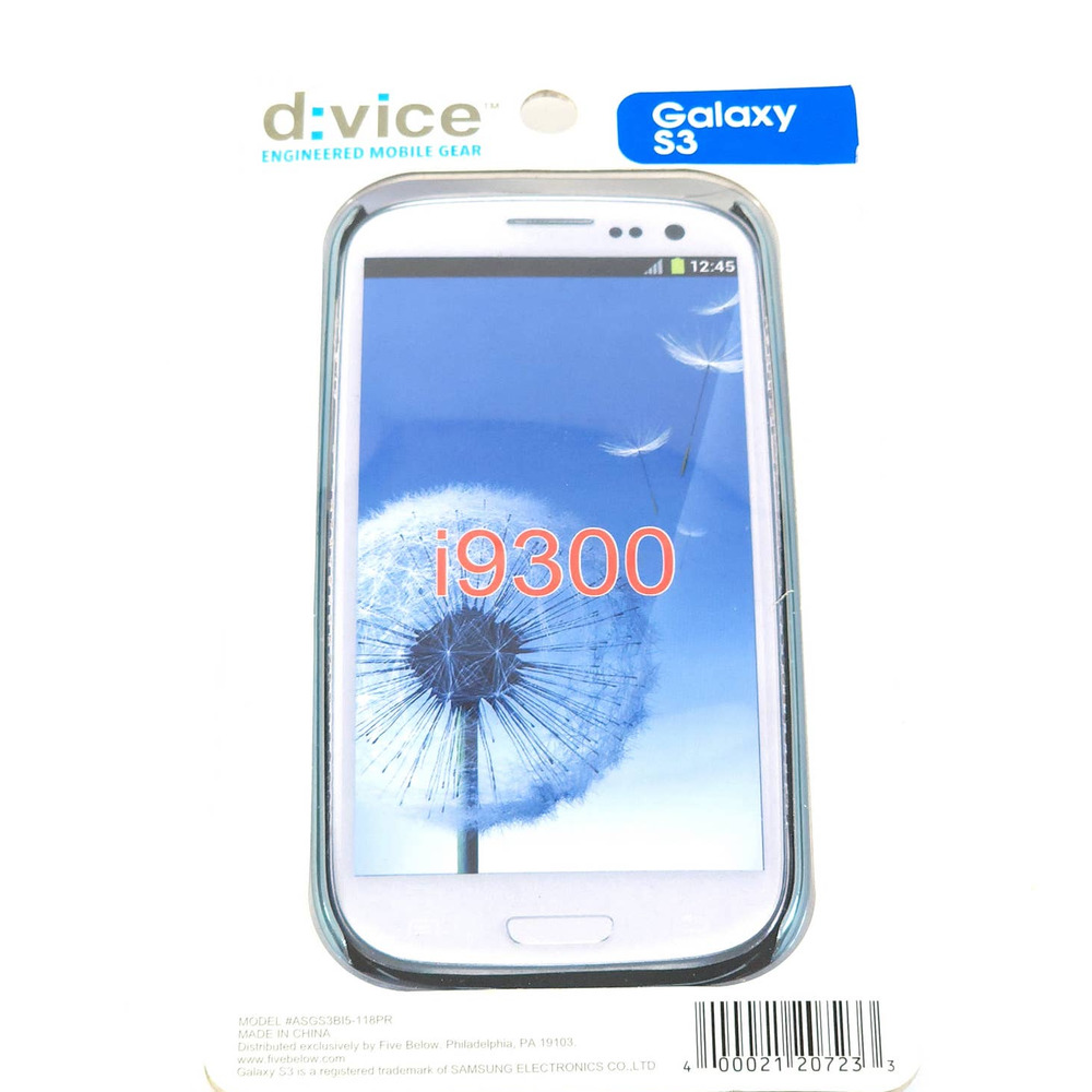 Galaxy S3 Phone Case Sparkly Blue